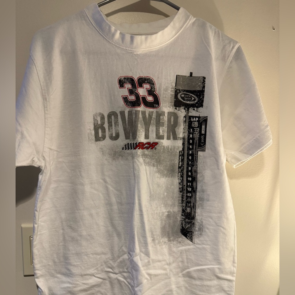 Clint Bowyer #33 info tee